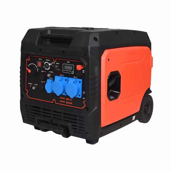 Малые бесшумные портативные бензиновые инверторные генераторы