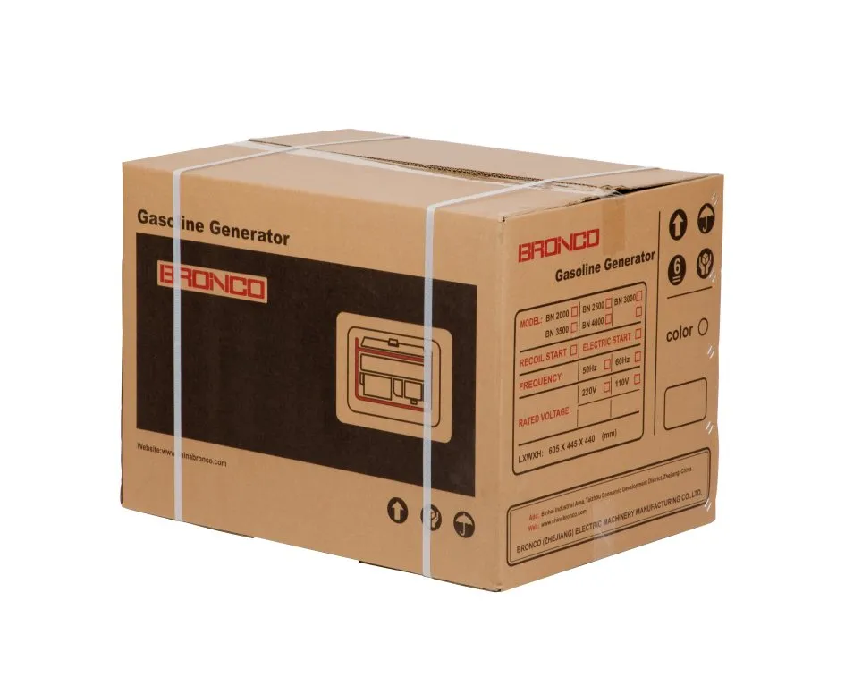 Bronco 2 кВт/2,8 кВт/3 кВт Бензиновый/Бензиновый Генератор с Ключом Старта Портативный Генератор