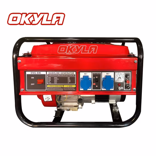 Портативный бензиновый/бензиновый генератор с открытой рамой, 2 кВт, 2,5 кВт, 2,8 кВт, 3,3 кВт, 5 кВт, 6 кВт, 6,5 кВт, 7 кВт, 8 кВт, полный диапазон мощности